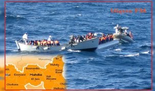 عملية-إنقاذ-مهاجرين-غير-شرعيين